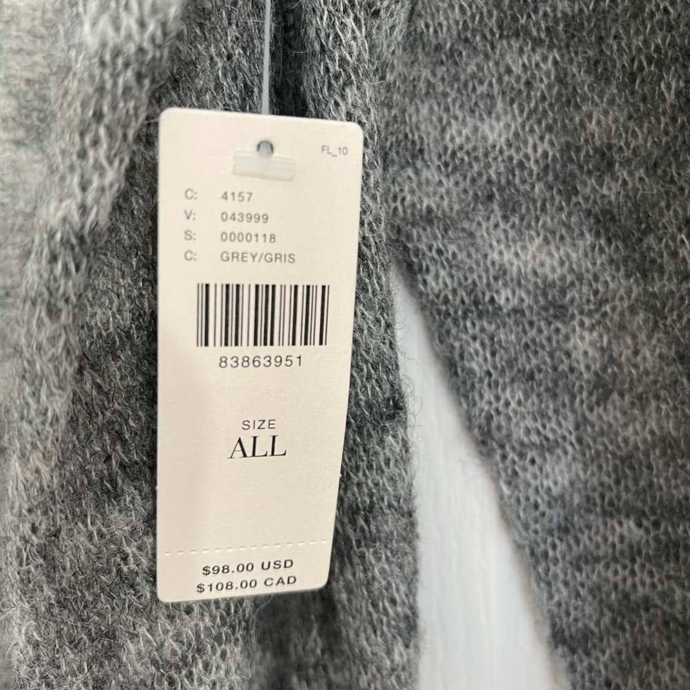 Anthropologie Lightweight Duster Kimono Grey - Picture 7 of 8
